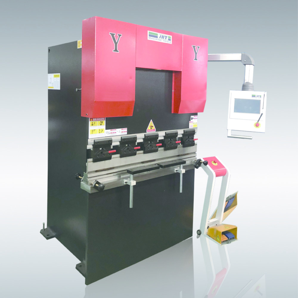 HTP MODEL HYDRAULIC PRESS BRAKE WITH CT8 7 INCH TOUCH SCREEN CNC SYSTEM